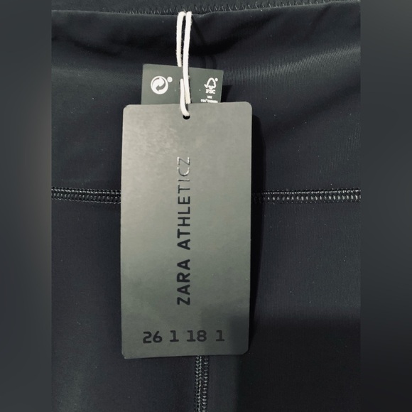 Zara Women Athleticz Black Summer Biker Beach Short Size XL - Picture 7 of 11